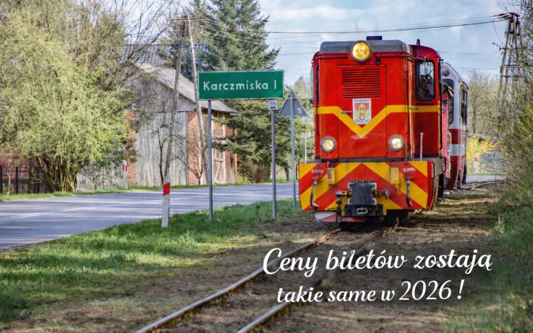 Ceny biletów w sezonie 2026 zostają bez zmian !